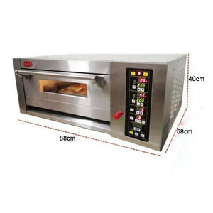 좋은 품질 대류 오븐 Forno Horno 피자 가스 네 피자 Gaz 전기 단일 데크 오븐 - Product Image 4