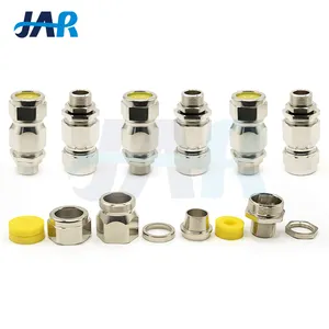 JAR Factory Metal High Temperature Resistant Explosion Proof Double Compression Armored Cable Gland