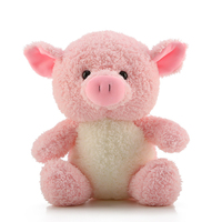 Mignon Doux Animal Panda Pingouin Cochon Chien Souris Jouets En Peluche Personnalisés