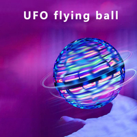 Nouveau 2025 – Mini-drone volant LED rotatif à 360° Fly Nova Pro Magic, boule volante, jouet unisexe pour garçons et filles