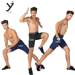 Wholesale <b>Men's</b> Fitness Shorts with Pockets Quick-Drying <b>Stretchy</b> Compression for Sports Running Training Shorts - Product Image 1