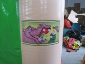 ปราสาทลมเป่าลมขนาด 13 ฟุต วัสดุ PVC สำหรับเช่าเชิงพาณิชย์ ลดราคาพิเศษ - Product Image 2