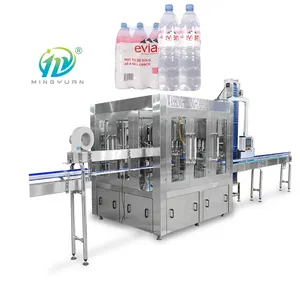 bottle filling machine 3 in1 PET bottled water filling capping and labeling water bottle filling Machine