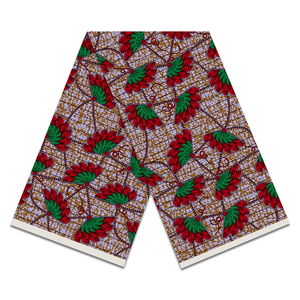 Vente en gros 100% coton Tissu africain imprimé à la cire dorée Tissu africain à la cire d'or véritable Tissu Textile Design Ghana <span class=keywords><strong>Pagne</strong></span> - Product Image 6