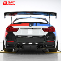 Diffuseur de pare-chocs arrière en fibre de carbone sèche de style V pour BMW F80M3 F82M4, haute qualité, ajustement parfait, kit carrosserie aérodynamique extérieur de remplacement