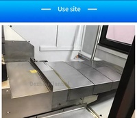 Couvercle télescopique pour machine à soufflet CNC Cache-poussière pour accordéon en acier