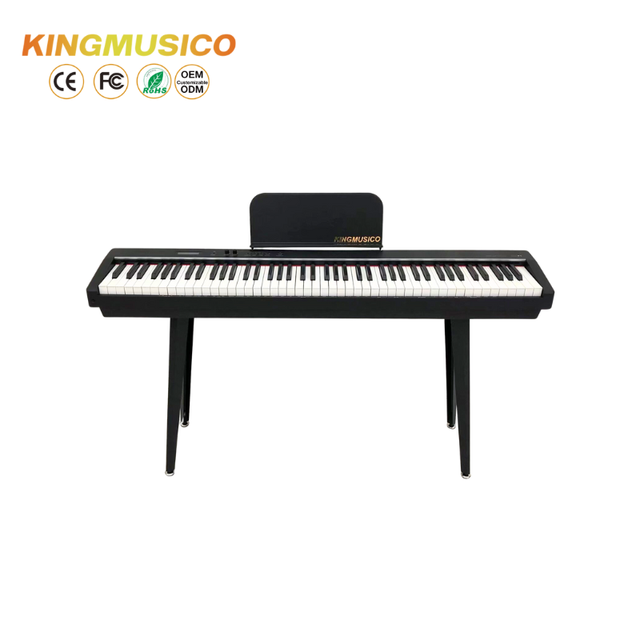Professional Digital China Midi 88-Key Plastic Portable Weighted Piano Keyboard for Studio Use