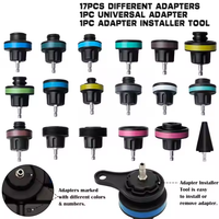 Analizador de Motor YSGJ, Detector de Fugas en el Tanque de Agua, Kit Universal de Prueba de Presión del Radiador, Kit de Recarga de Refrigerante al Vacío, Aleación de Aluminio para