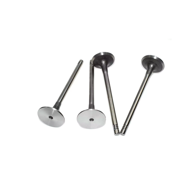 CNC Precision Machined 4Pcs Engine Exhaust Valves Chrome Stem Valve