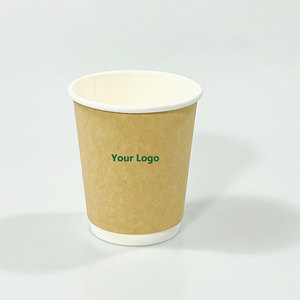 Tasses à café jetables biodégradables à double paroi de qualité alimentaire <span class=keywords><strong>ECOLIFE</strong></span> 100% avec impression personnalisable et échantillons gratuits - Product Image 2