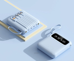 เครื่องชาร์จพกพาแบบพาวเวอร์แบงค์ขนาดเล็ก Xinrunjin ของชำร่วยงานแต่งงานแบบกำหนดเอง พร้อมพอร์ตเชื่อมต่อ Type C สำหรับโทรศัพท์ - Product Image 2