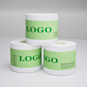 Pâte de bois vierge 100% dotée d'un noyau imprimé, adaptée aux rouleaux de papier toilette biodégradables dans les salles de bain et les toilettes - Product Image 1