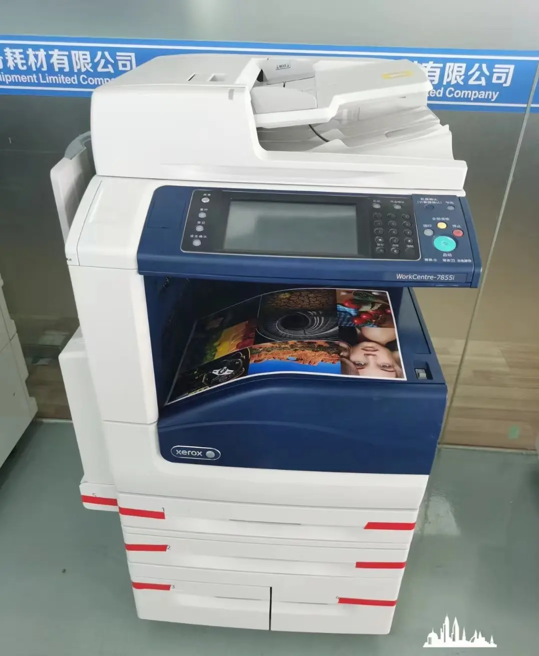 Commercial Photocopiers Large Laser Copiers Machine A3 Office Color Printer for Xerox Workcentre 7835 7855 5575