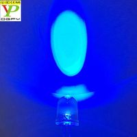 Diodi LED da 10mm Rossi, Verdi, Blu, Gialli, Bianchi, Rotondi, Super Luminosi, con Angolo di 25 Gradi e Lente Trasparente