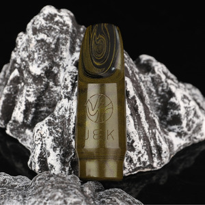 Jek Cumberland Super Bb <span class=keywords><strong>Soprano</strong></span> Sax Ebonite <span class=keywords><strong>Boquilla</strong></span> Popular Jazz Goma dura con logotipo personalizado Boquillas de saxofón - Product Image 5