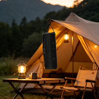 Haut-parleur portable en tissu étanche pour extérieur, sans fil, son haute qualité, Bluetooth, USB, mini, idéal pour fêtes, musique, karaoké, autonomie 5-10 heures