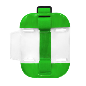 Porte-badges d'identification verticaux avec bande élastique - Product Image 5