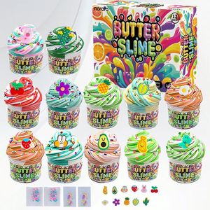 Yellow Clay <b>Slime</b> <b>Set</b> Wholesale <b>Slime</b> Cotton Flower <b>Slime</b> Puff Plastic Toy Cross-border Color Mud Foaming Adhesive Clay Toy - Product Image 6
