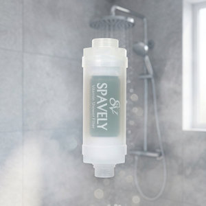 Spavely SN03 Industrial Grade Plastic DIY Green-Lemon Aroma Therapy <b>Shower</b> Water Filter Household OEM/ODM 3-Year Warranty - Product Image 3