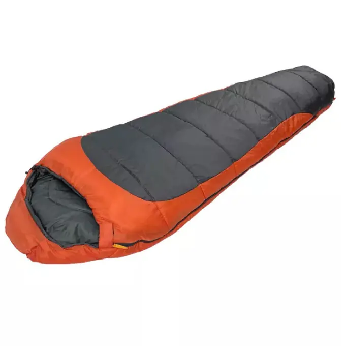 Зимний уличный флисовый спальный мешок для взрослых