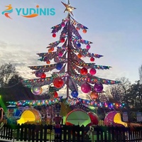Manèges familiaux pour enfants, équipements de parc d'attractions, manèges autocontrôlés Père Noël et Arbre de Noël à vendre
