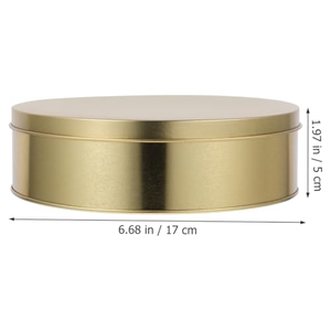 Boîte de rangement personnalisée en fer blanc pour Noël, qualité alimentaire, pour biscuits, emballage métallique vide avec couvercle pour biscuits - Product Image 3
