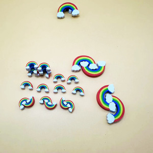 Gommes en caoutchouc arc-en-ciel personnalisées de petite taille avec un design original, articles de papeterie pour les cadeaux de fête des enfants et les cadeaux d'occasions spéciales - Product Image 2