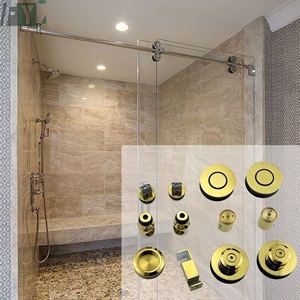 70mm Wheel Steel 304 316 <strong>Shower</strong> Doors Glass Hardware <strong>Fittings</strong> <strong>Shower</strong> Door Accessories Glass Sliding Door Kit - Product Image 6