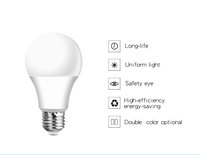 Ampoule LED Matière Première Prix Usine LED 12-85V 5W 9W 12W 18W Lampe SMD 12V DC Lumière E27 Ampoule LED