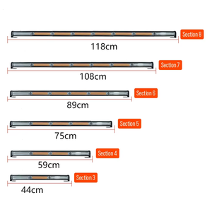 304 COB nhấp nháy ánh sáng thanh trên mái khẩn cấp thanh ánh sáng đa màu sắc đa kích thước <span class=keywords><strong>LED</strong></span> cảnh báo ánh sáng cho xe offroad - Product Image 2