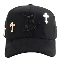 2026 in Stock G5 Baardpetten Goud Geborduurde Gestreepte Sportpetten 5 Panel Gestructureerde A-Frame Enkelborstgesp Gorras