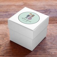 Autocollant adhésif en papier imperméable avec logo personnalisé, service rapide 7*24h et délai de livraison de 3 à 7 jours pour les cadeaux et l'artisanat