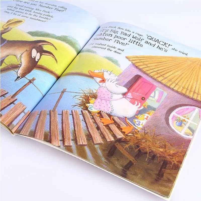 बिली नि: शुल्क वितरण सही बाध्य बच्चे नरम किताब छपाई मलेशिया