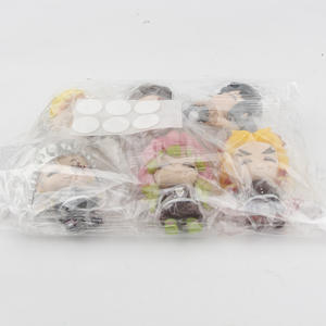 6 pezzi Set di Figure <span class=keywords><strong>Anime</strong></span> di smontatori di demoni 7cm <span class=keywords><strong>Tanjiro</strong></span> Inosuke Zenitsu che mangia la versione del cruscotto per auto - Product Image 4