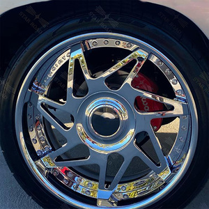 Rines Forjados RCSR Personalizados de 20, 22, 24, 26 y 28 Pulgadas de Garganta Profunda, Rines de Aleación de 2 Piezas para Automóvil de Pasajeros, Rines de 26 Pulgadas para Chevrolet - Product Image 5