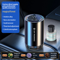 Diffuseur d'arômes automatique longue durée avec logo personnalisé, fabricant, alimenté par USB, diffuseur d'huiles essentielles portable, parfum de voiture, purificateur d'air