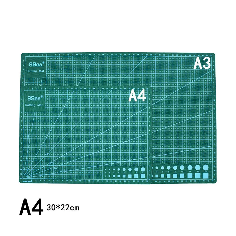 Papan bantalan potong A4, papan ukir stempel karet, papan bantalan model manual