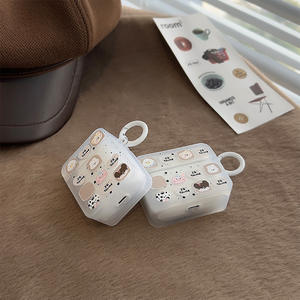 Cute Little Animal Auricular Funda protectora para Apple <span class=keywords><strong>AirpodsPro</strong></span> 2 Auricular Cubierta 3rd Generation Ins Style para airpods 4 - Product Image 4
