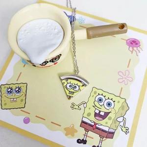 SpongeBob SquarePants Patrick yıldız Squidward kombinasyonu kolye moda kolye kızlar için mükemmel doğum günü hediyeleri hediyelik eşya - Product Image 2