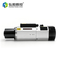 9kw 24000rpm BT30 Spindle Berpendingin Udara JST Pneumatik ATC CNC Router dengan Kemampuan Pengeboran 220V/380V