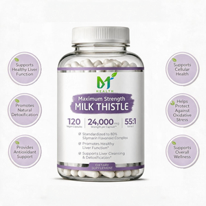 Complément Alimentaire Chardon-Marie OEM 120 Capsules, Améliore l'Immunité - Product Image 2