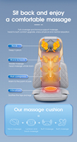 Le modèle le plus vendu électrique Accueil colonne cervicale pétrissage cou et dos masseur chaise masseur matelas de massage complet du corps