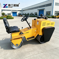 Compacteur à rouleaux routiers de 4 tonnes avec pression de tambour réglable pour différents types de surfaces
