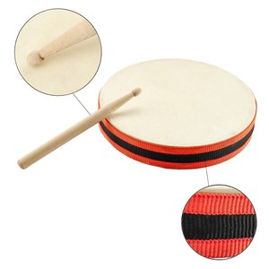 Tambor de mano Musical de percusión, 8 pulgadas, marco de madera, <span class=keywords><strong>Bodhran</strong></span> con mazo - Product Image 2