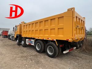 Truk Dump HOWO 8x4 Baru Langsung dari Pabrik, Stir Kiri, Mesin Diesel Weichai Euro <span class=keywords><strong>2</strong></span>, GVW 25-30T, Kamera, Pasokan Massal, Tugas Berat - Product Image 5