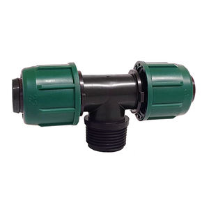 Raccord en T fileté mâle 16 x 3/4" x 16 pour l'irrigation de jardin - Product Image 1