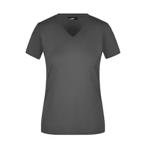 Camiseta de Corte Ajustado con Cuello en V para Mujer, Personalizable - Product Image 5