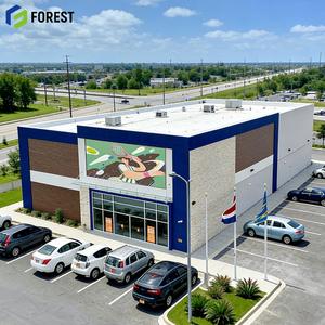 Excelente Pabellón Deportivo con Estructura de Acero Resistente a la Intemperie, Gimnasio Modular de 110m de Ancho para Escuelas Secundarias, de Gran Vano y Eficiencia Energética - Product Image 1