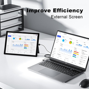 15.6 "máy tính xách tay mở rộng 1TB 16GB RAM 512GB SSD với n5095 tốc độ cao hiệu suất Full HD hiển thị dual-band Wifi, 180 ° góc mở - Product Image 3