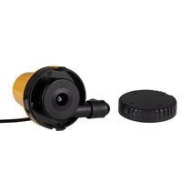 Pompe de transfert d'eau submersible portable à impulsion pour bateau marin, 12V 24V CC